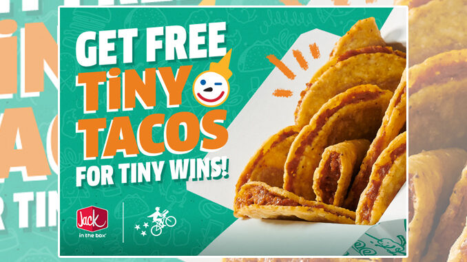 Jack In The Box Offers Free Tiny Tacos Via Postmates As Part Of ‘Tiny Wins’ Promotion
