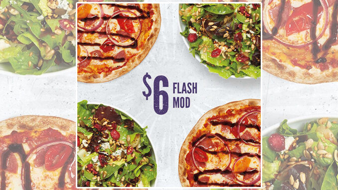 Mod Pizza Offers New Viviana Pizza Or Cranberry Crunch Harvest Salad For $6 When Ordered Online Through October 11, 2020
