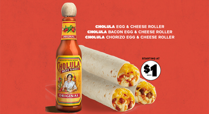 New Cholula Breakfast Rollers