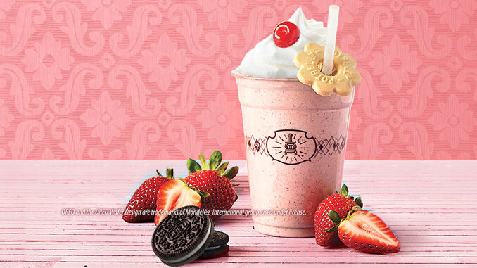Potbelly Adds New Oreo Cookie Strawberry Shake