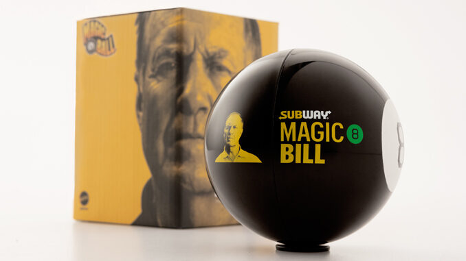 Subway Teams Up With Coach Bill Belichick For New ‘Magic 8 Bill’ Collectable
