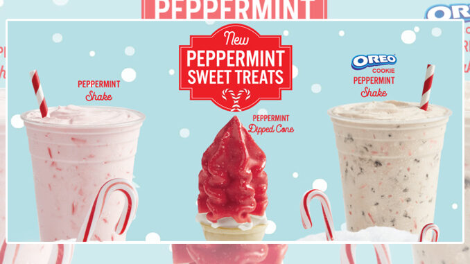 Wienerschnitzel Introduces New Peppermint Dipped Cone As Part Of New Peppermint Sweet Treats Menu