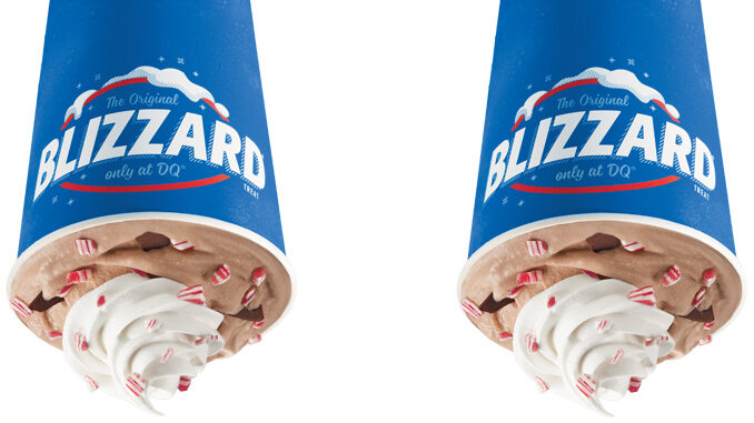 Dairy Queen Brings Back The Peppermint Hot Cocoa Blizzard For The 2020 Holiday Season
