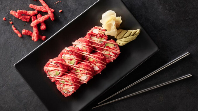 Hissho Sushi Introduces New Cheetos Flamin' Hot Sushi Roll