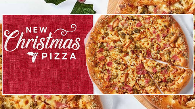Pizza Hut Launches New Christmas Pizza In The UK