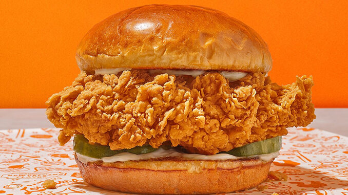 Popeyes Offers Free Chicken Sandwich With Online Order Of $10 Or More Through November 14, 2020