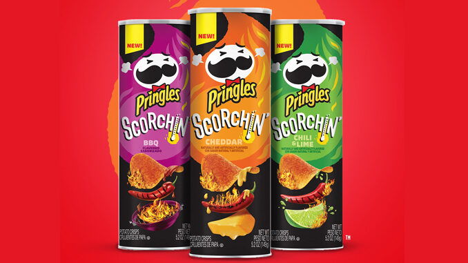 Pringles Puts Together Collection Of 3 New Scorchin' Crisp Flavors