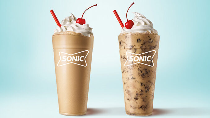 Sonic Launches New Original Espresso Shake And New Oreo Espresso Shake