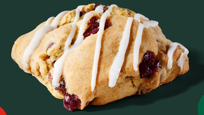 Starbucks Bakes Up New Cranberry Orange Scone As Part Of 2020 Holiday Treats Lineup
