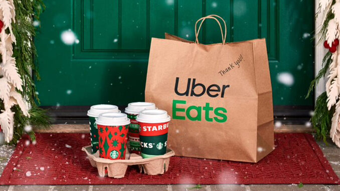 Starbucks Launches ‘Deliver It Forward’ Promotion With Uber Eats