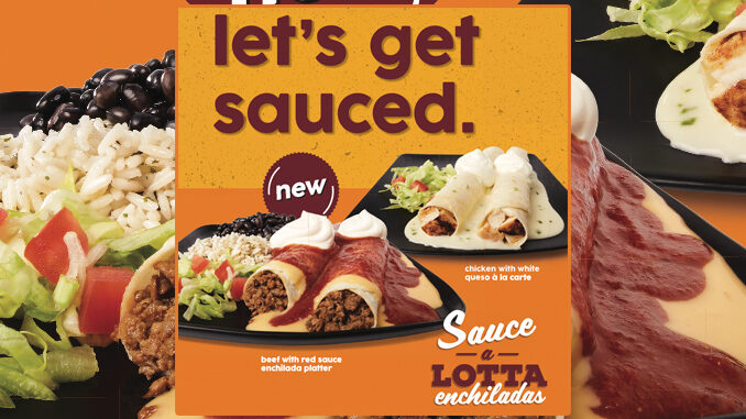 Taco John’s Launches New Sauce-A-Lotta Enchiladas And Platter Options
