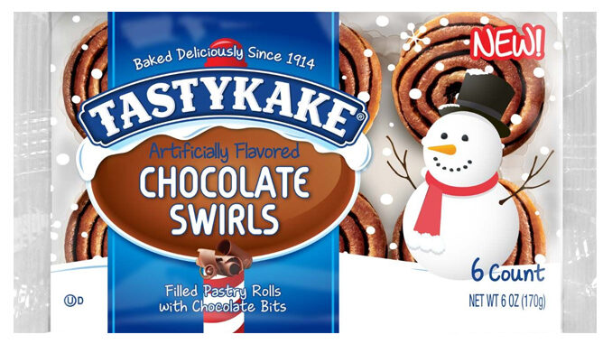 Tastykake Adds New Holiday Chocolate Swirls As Part Of 2020 Holiday Treats Lineup