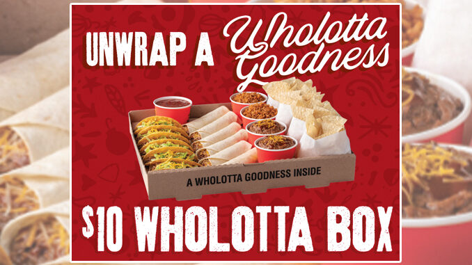 The $10 Wholotta Box Is Back At Taco Bueno