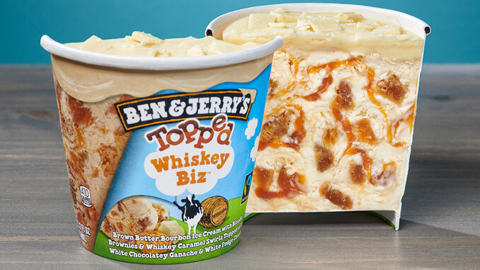 Ben & Jerry's Introduces New Topped Ice Cream Line Of 7 Flavors