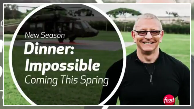 Food Network Brings Back Dinner Impossible With Host Robert Irvine