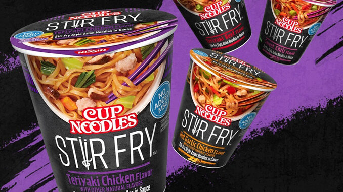 Nissin Foods Adds 2 New Cup Noodles Stir Fry Flavors