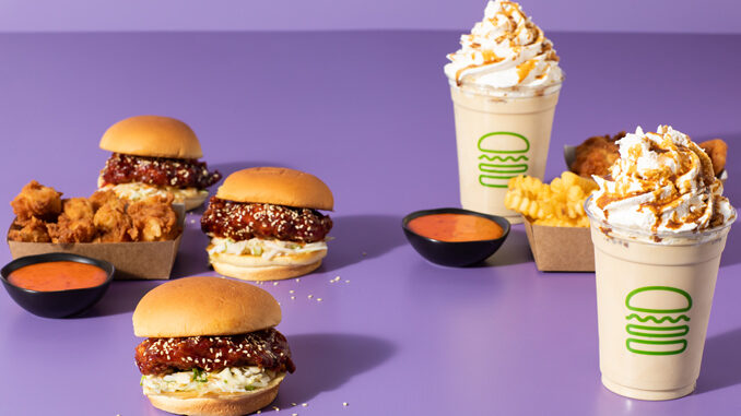 Shake Shack Introduces New Korean-Style Fried Chick’n As Part Of New Korean-Inspired Menu