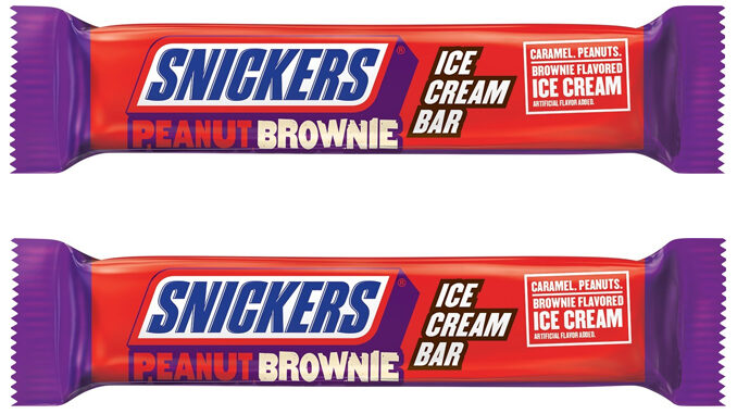Snickers Debuts New Peanut Brownie Ice Cream Bar