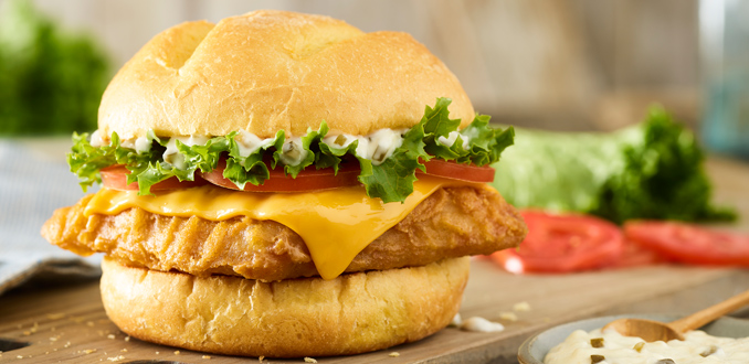 Beer-Battered Pacific Cod Sandwich