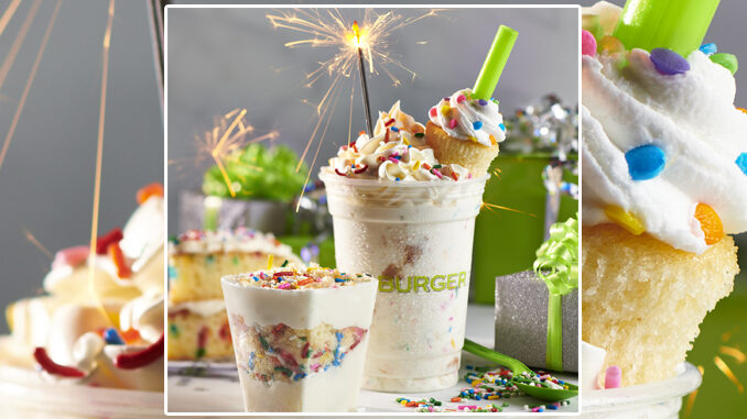 BurgerFi Whips Up Birthday Cake Shake And Concrete For 10th Anniversary