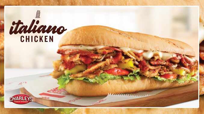 Charleys Philly Steaks Introduces New Italiano Chicken Cheesesteak