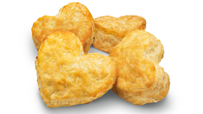 Hardee’s Unveils New Heart-Shaped Made From Scratch Biscuits For 2021 Valentine’s Season