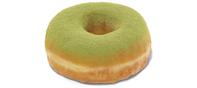 Matcha Topped Donut