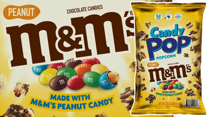 New M&M's Peanut Candy Pop Popcorn Available Now Exclusively At Sam’s Club