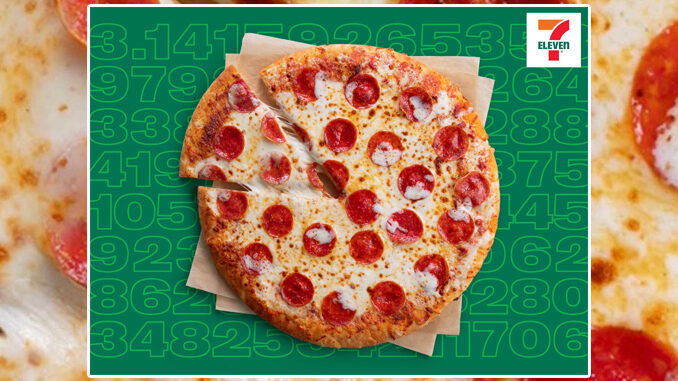 7-Eleven Offers Large Pizzas For $3.14 Via 7Rewards Loyalty Program On March 14, 2021