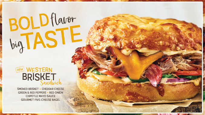 Bruegger’s Introduces New Western Brisket Sandwich