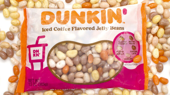 Dunkin’ Launches New Iced Coffee Flavored Jelly Beans In Partnership With Frankford Candy