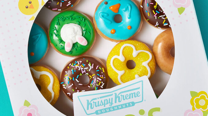 Krispy Kreme Launches New 2021 Spring Mini Doughnuts