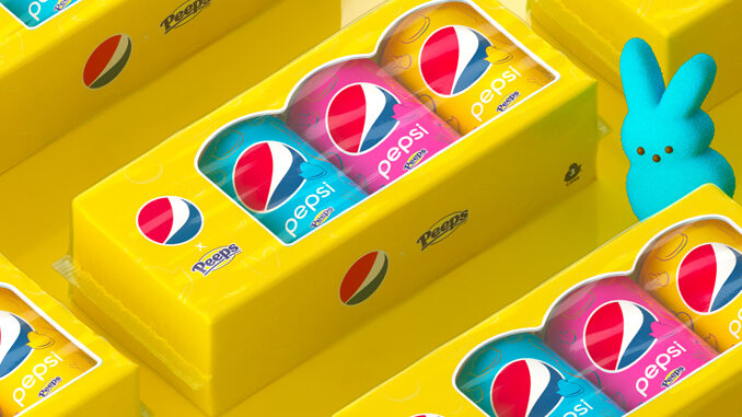 Pepsi Unveils New Limited-Edition Peeps Marshmallow Cola Flavor