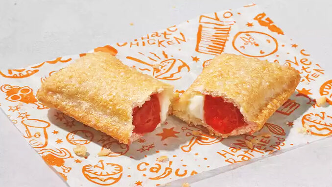 Popeyes Brings Back Strawberry And Cream Cheese Pie