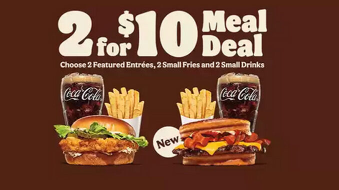 Sourdough King Joins 2 for $10 Meal Deal At Burger King