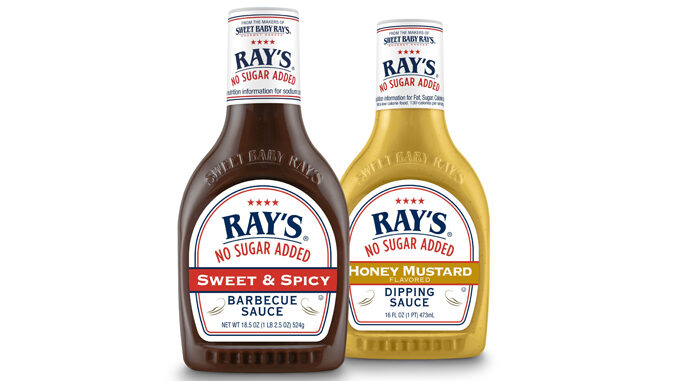 Sweet Baby Ray's Launches 2 New ‘Ray's No Sugar Added’ Sauces