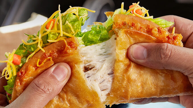 Taco Bell Welcomes Back The Quesalupa With 50% More Cheese