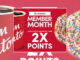 Tim Hortons Offers Rewards Members Double Points From March 3 Through March 31, 2021