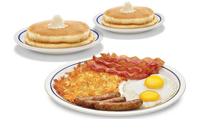 ‘All You Can Eat’ Buttermilk Pancakes At IHOP With Breakfast Combo Purchase