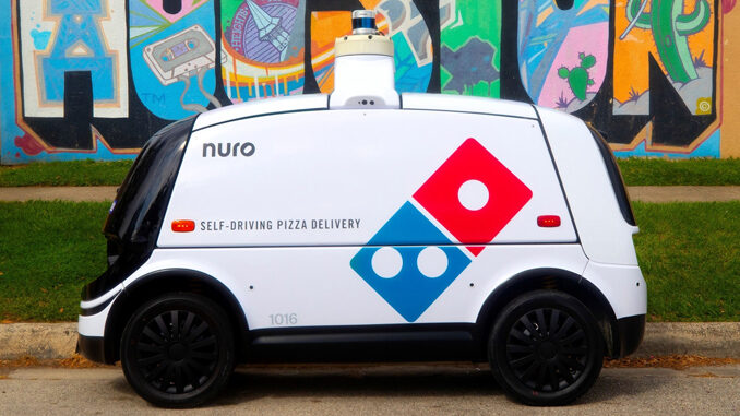 Domino's Launches Autonomous Pizza Delivery In Houston - Chew Boom