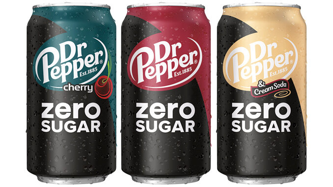 Dr Pepper Launches 3 New Zero Sugar Soda Flavors
