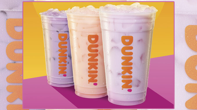 Dunkin’ Pours New Coconut Refreshers And New Coconutmilk Iced Latte