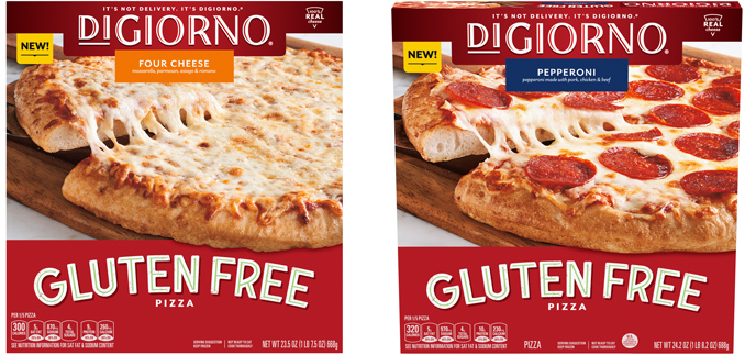 New Gluten Free DiGiorno Pizza