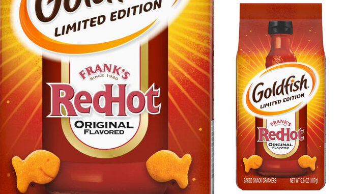 Goldfish Introduces New Goldfish Frank's RedHot Crackers