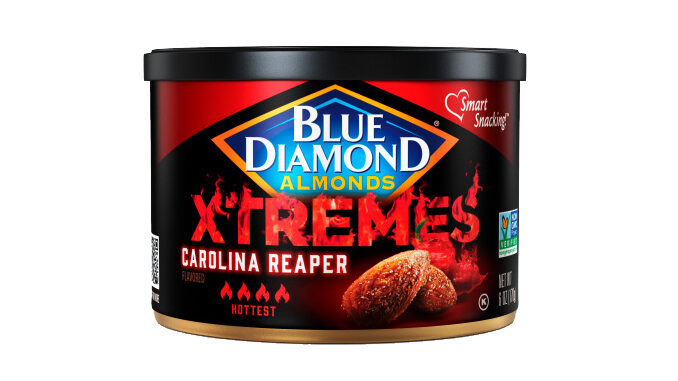 New Blue Diamond XTREMES Almonds Debut In 3 ‘Super-Hot’ Flavors