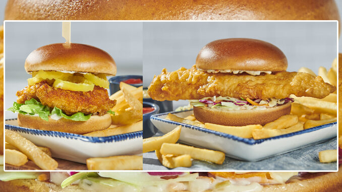 Red Lobster Launches New Nashville Hot Chicken Sandwich And New Crispy Cod ‘Codzilla’ Sandwich