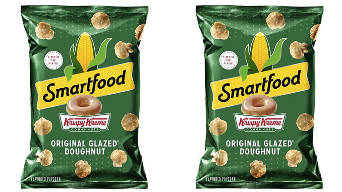 Smartfood Popcorn And Krispy Kreme Reveal New Original Glazed Doughnut Popcorn