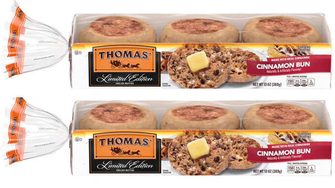 Thomas' Introduces New Cinnamon Bun English Muffins