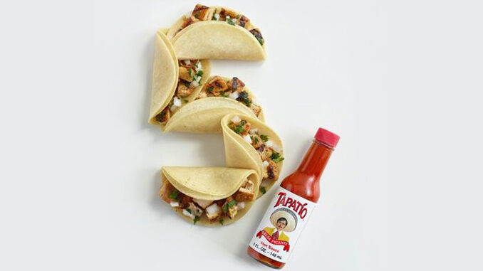 Buy 2 Tacos al Carbon, Get 3 Free, Plus A Free Bottle Of Tapatío Hot Sauce At El Pollo Loco On May 5, 2021