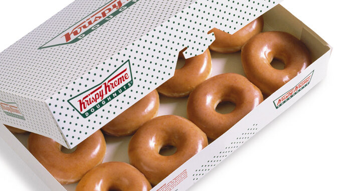 Buy Any Dozen, Get A Dozen Original Glazed Doughnuts For $1 At Krispy Kreme On June 4, 2021